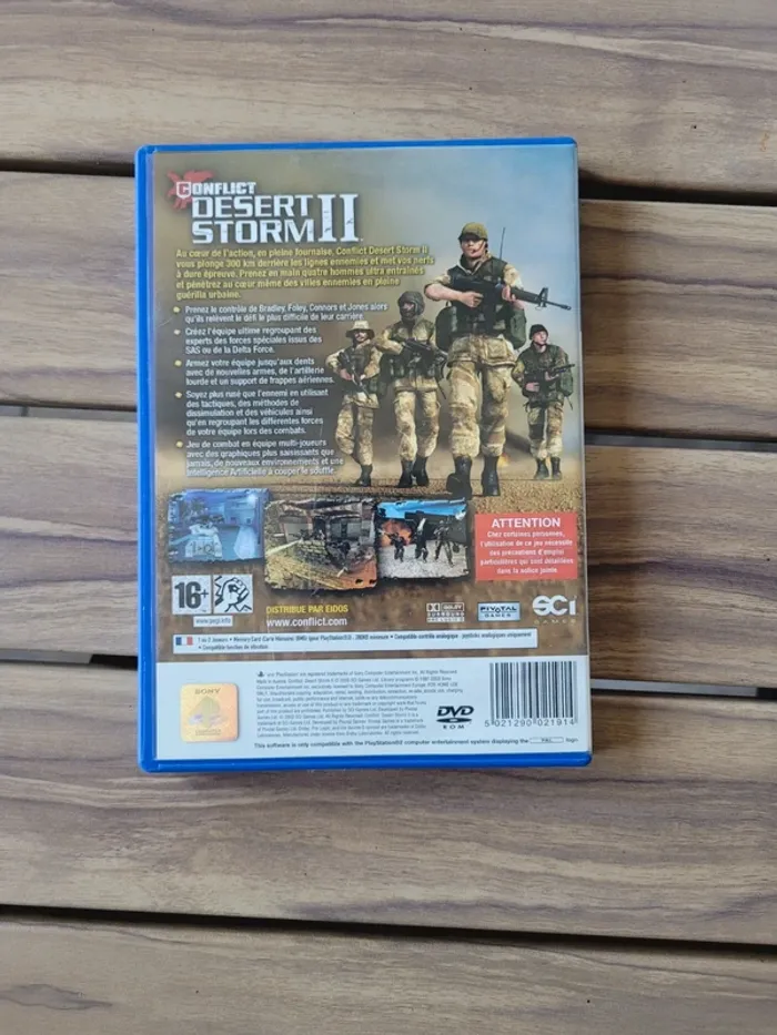 Jeu PlayStation 2 , desert storm 2 - photo numéro 2