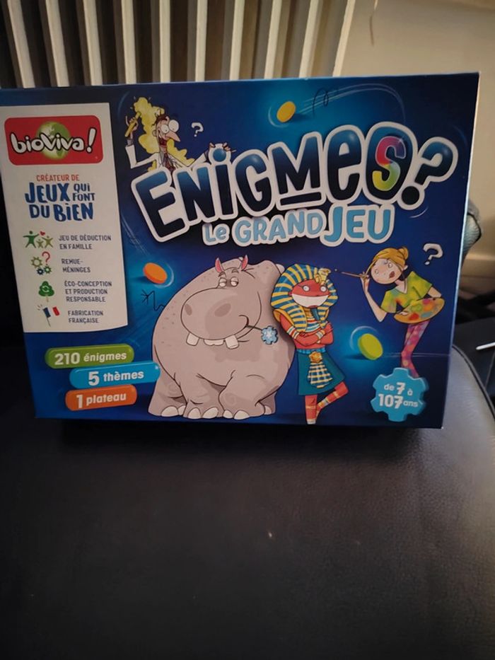 Enigmes le grand jeu