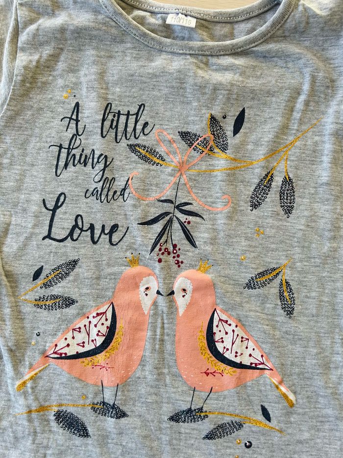Lot de 3 t-shirts manches courtes fille 5 ans - photo numéro 4