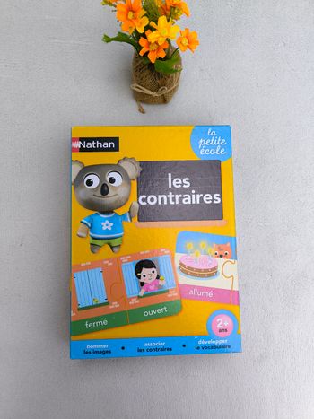 Jeu Les contraires Nathan