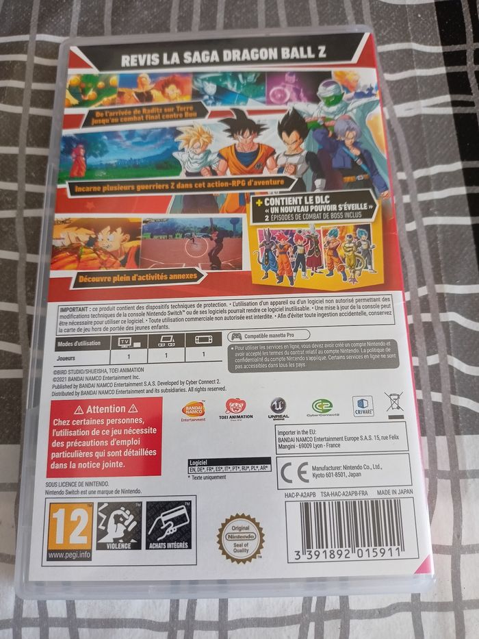 Nintendo Switch DragonBall Z kakarot - photo numéro 2