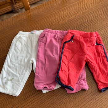 Lot de 3 pantalons