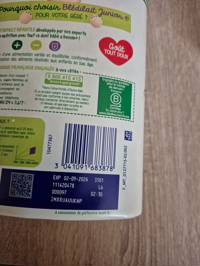 Blédilait junior N4 - photo numéro 2