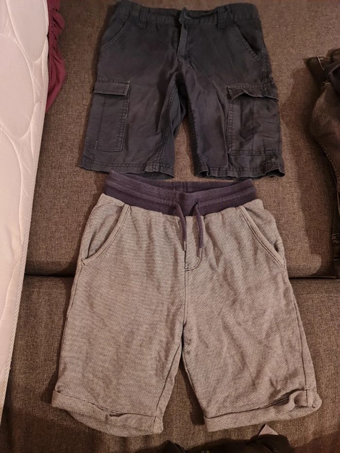 Lot 2 shorts bermudas 8 ans