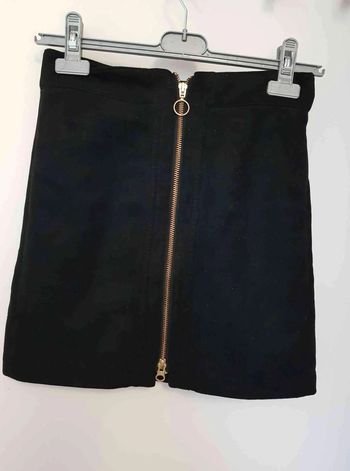 Jupe velour moulante  taille  36