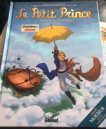 Bd le petit prince « la planète des Éoliens dessin et dédicace