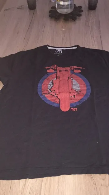 Teeshirt noir MRM