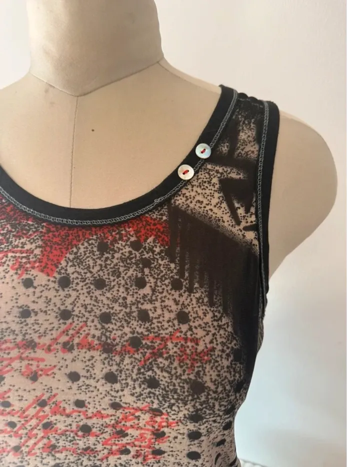 Débardeur transparent taille S/M - photo numéro 2