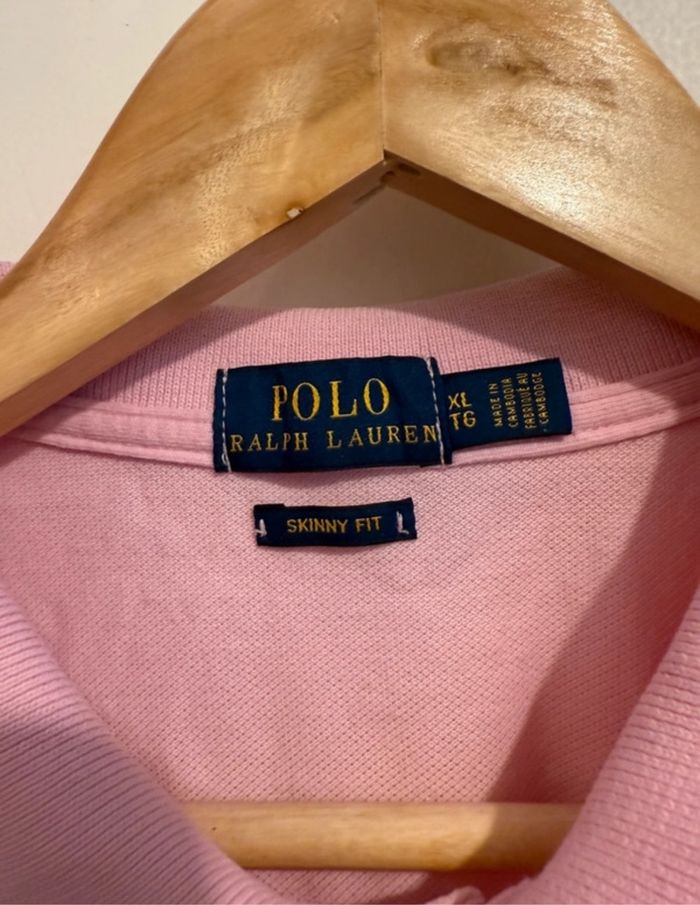 Polo Ralph lauren homme rose  XL - photo numéro 3