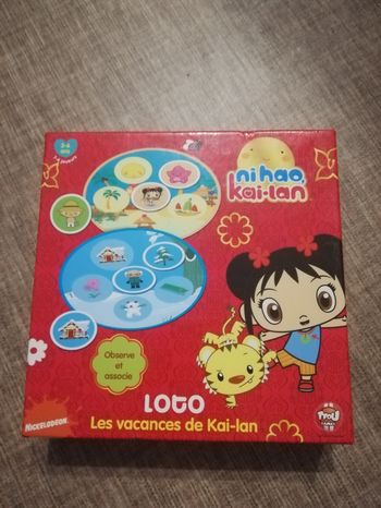 Jeu de loto nihao Kai enfant