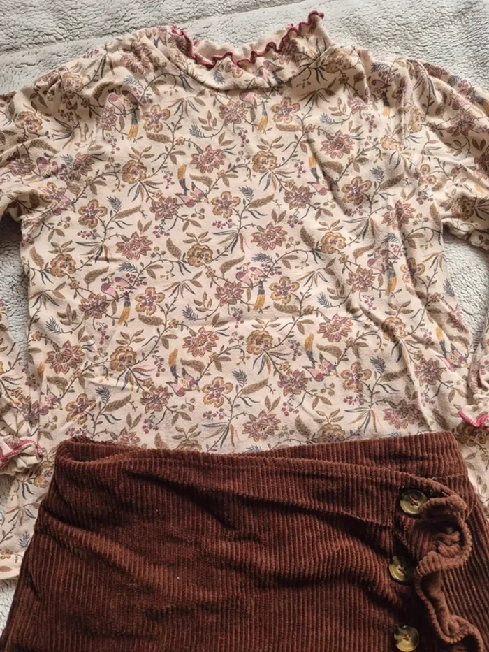 Ensemble Jupe/Short et haut Vertbaudet - photo numéro 2