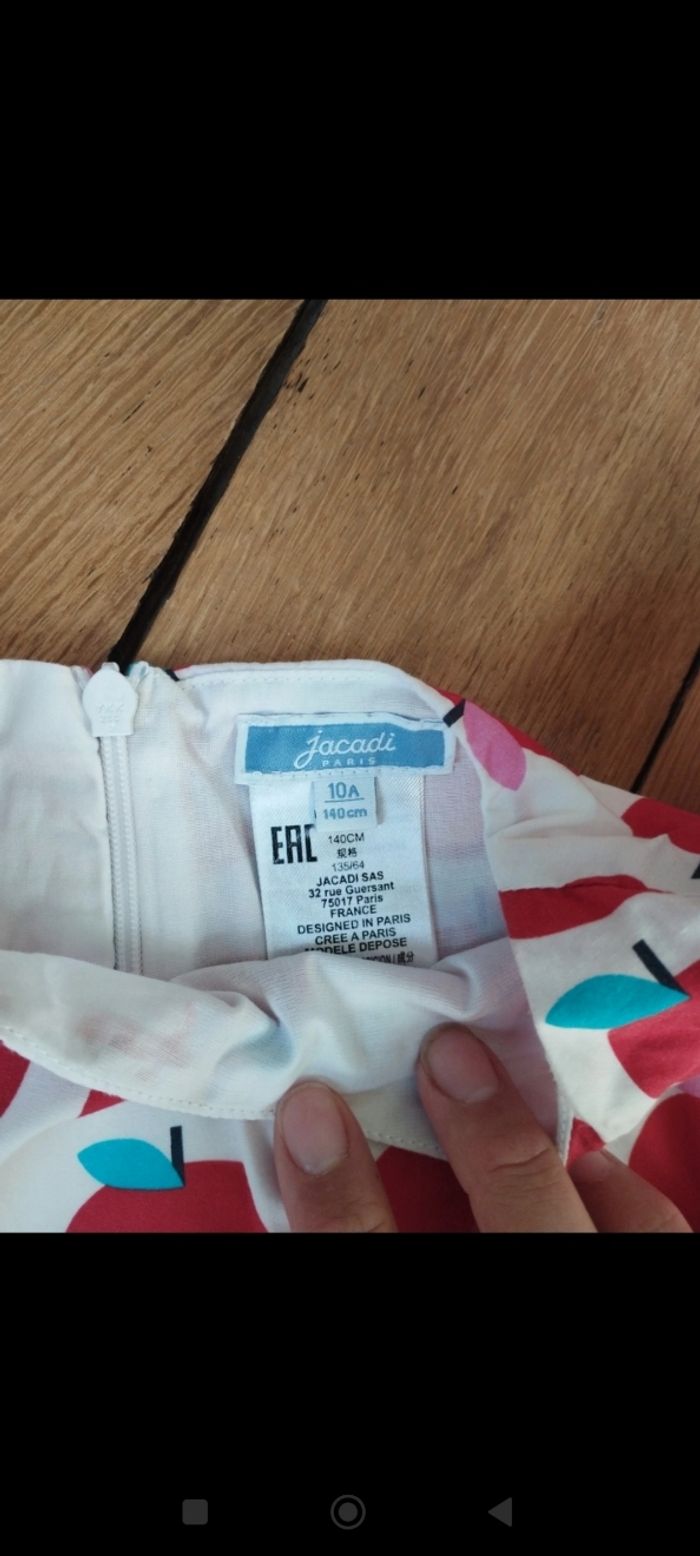 Robe pomme jacadi 10 ans - photo numéro 3