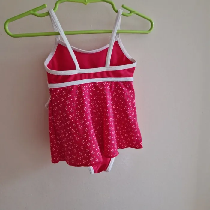 3/6 mois maillot de bain rose avec tunique - photo numéro 5