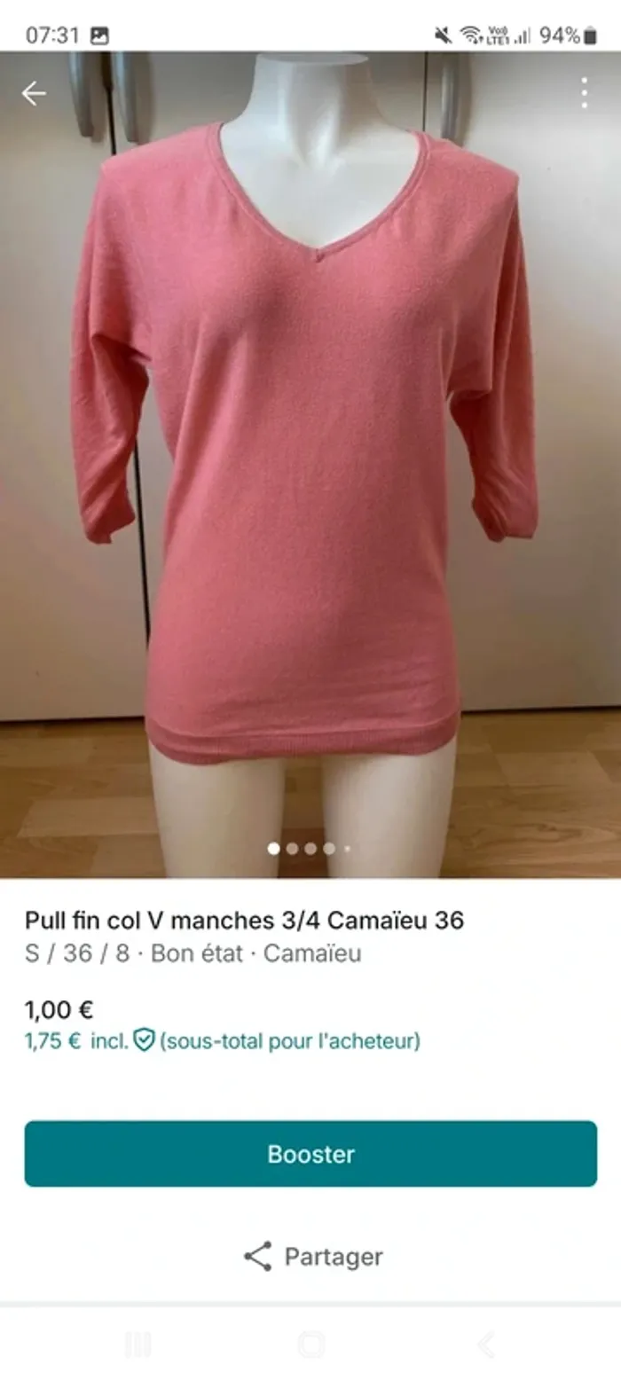Tout vêtements 1€ passe à 0,50cts dès 2 articles - photo numéro 5