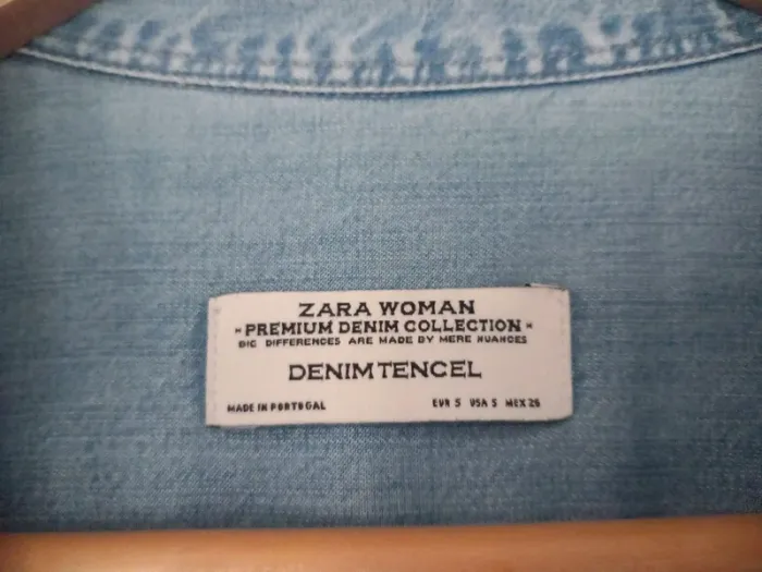 Chemise en jeans Zara Woman - photo numéro 6