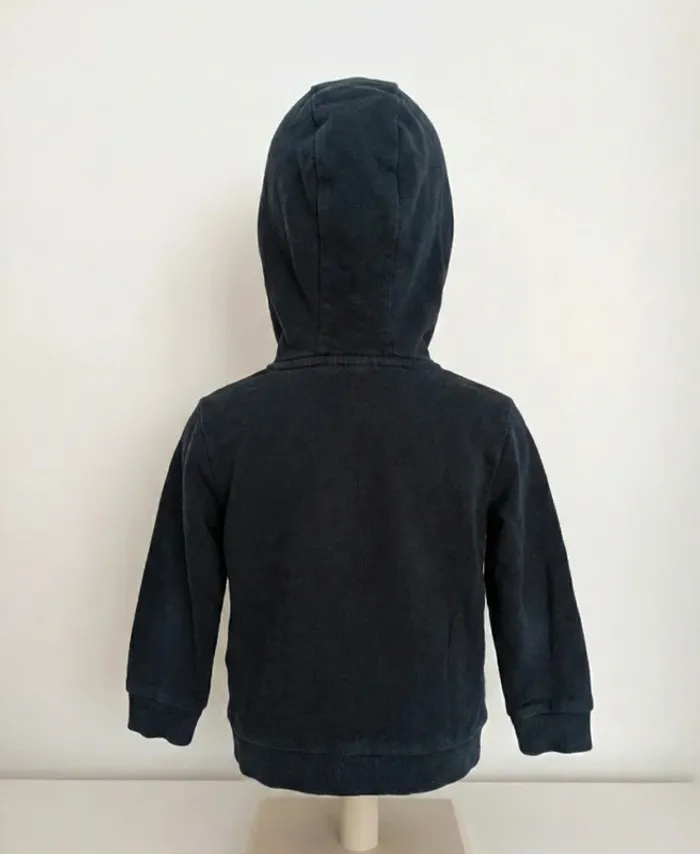 Gilet Zippé à Capuche Kiabi - "Cool" - Taille 24 mois (86 cm) - photo numéro 2