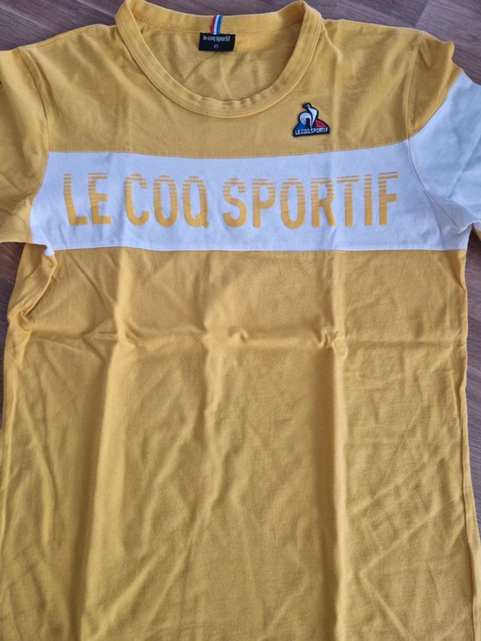 Tee-shirt MC Le coq sportif T.XS - photo numéro 4