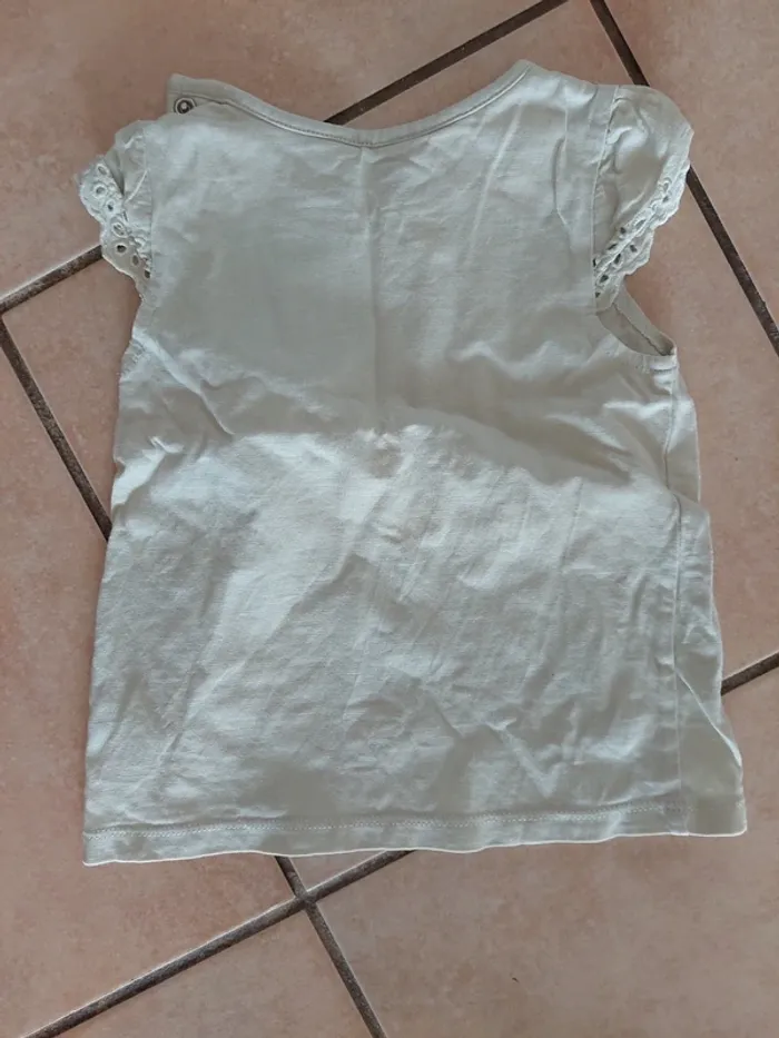 Tee-shirt broderie 80cm - photo numéro 2