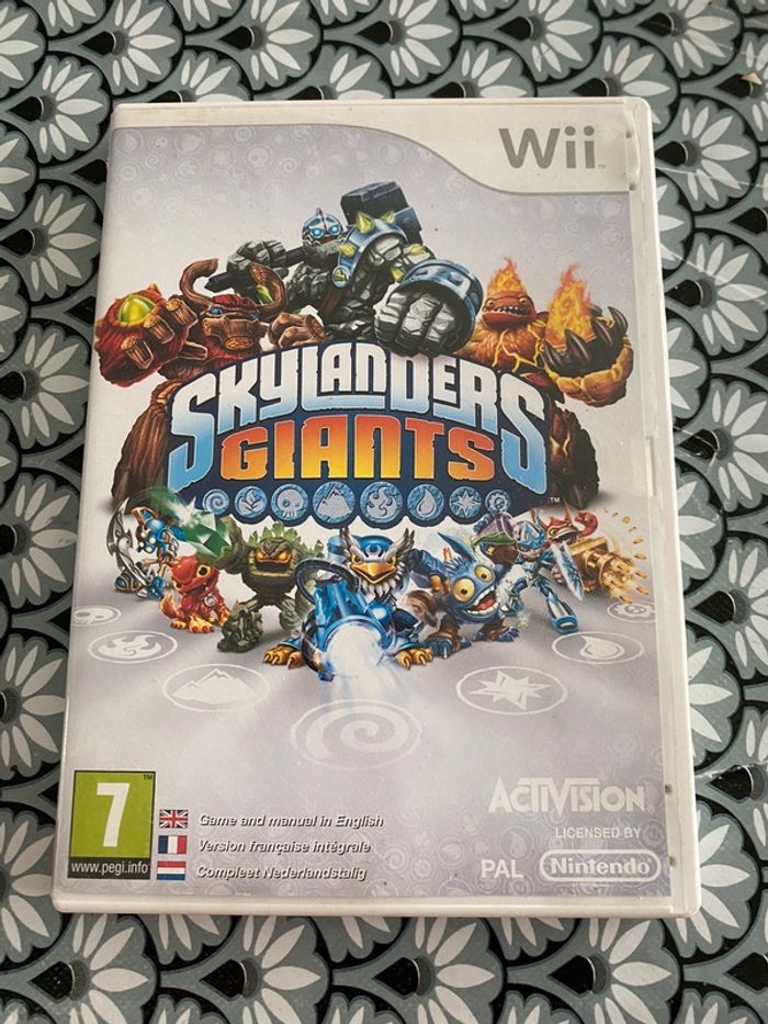 skylanders giant wii