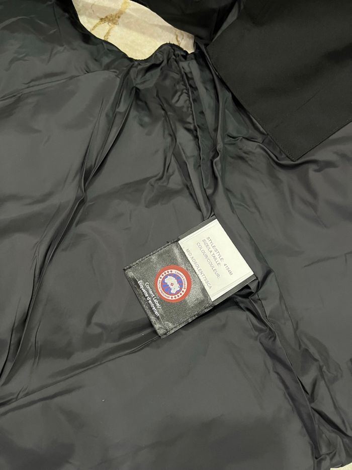 Canada goose sans manche noir - photo numéro 6