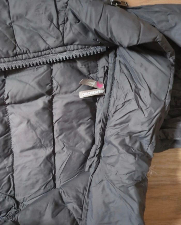 blouson style doudoune avec capuche 6 ans orchestra - photo numéro 2