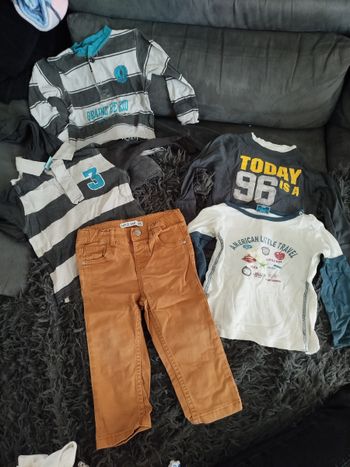 Lot vêtements garçon 23/24 mois