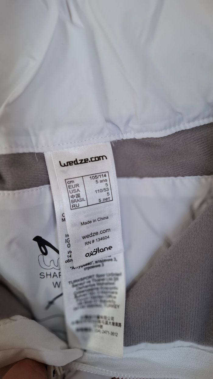 Pantalon de ski fillette - 5 ans - photo numéro 2