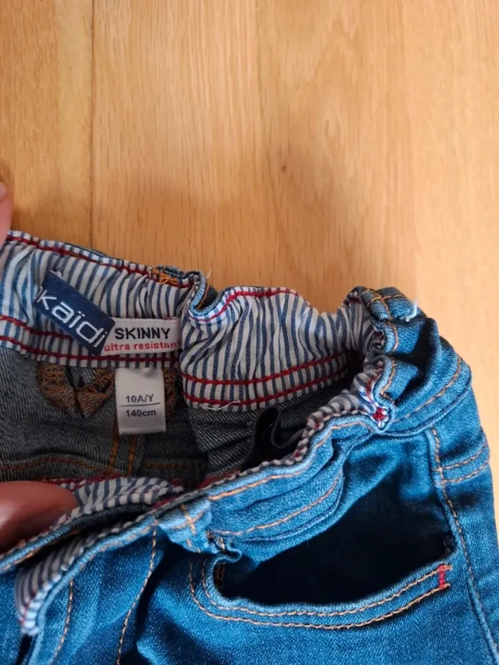 Jeans okaidi skinny 10ans - photo numéro 4