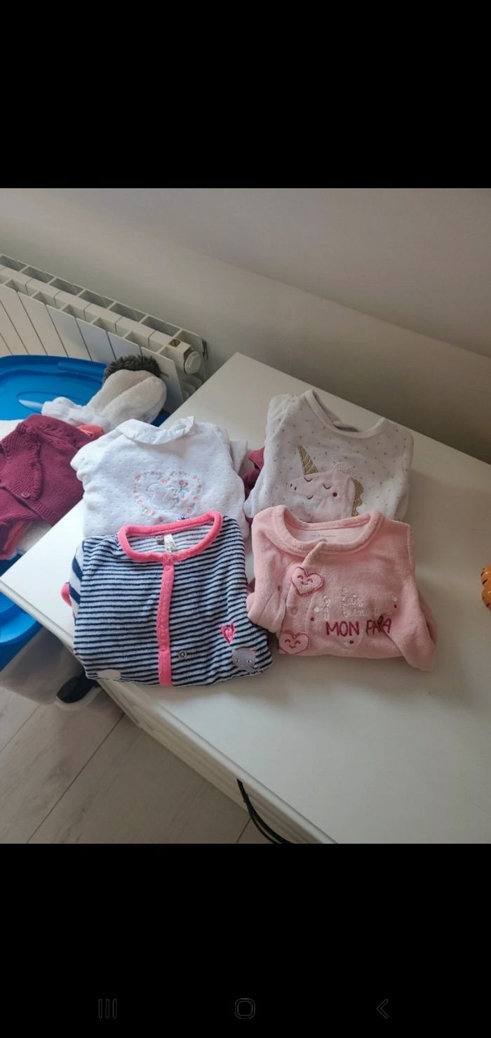 Lot pyjamas fille 3 mois