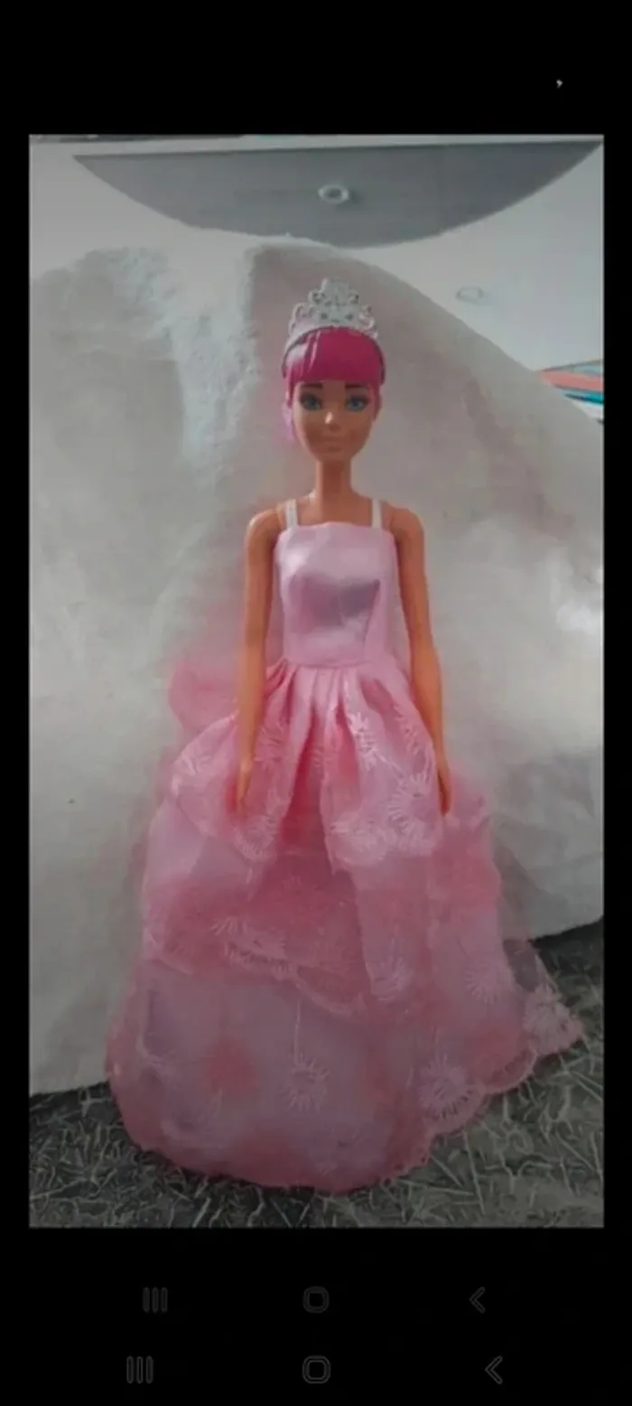 Robe rose