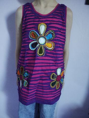 Robe sans manches 