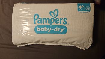 1 paquet de 49 Couches Pampers Baby Dry - taille 4+