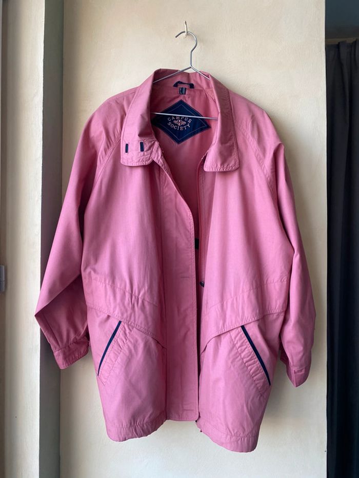 Parka rose vintage Campus 40 - photo numéro 7