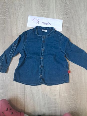 Chemise en jean 18 mois