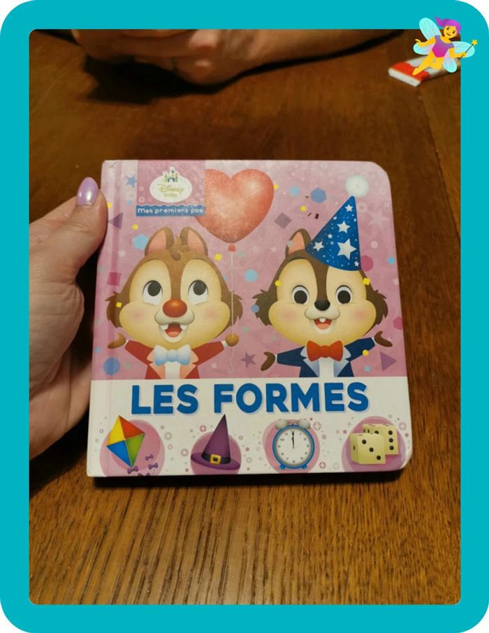 Livre les formes disney