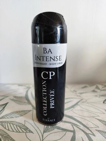 Ba intense by birraci déodorant collection privee 200ml valeur 16€  à utiliser jusqu'au 05/12/26