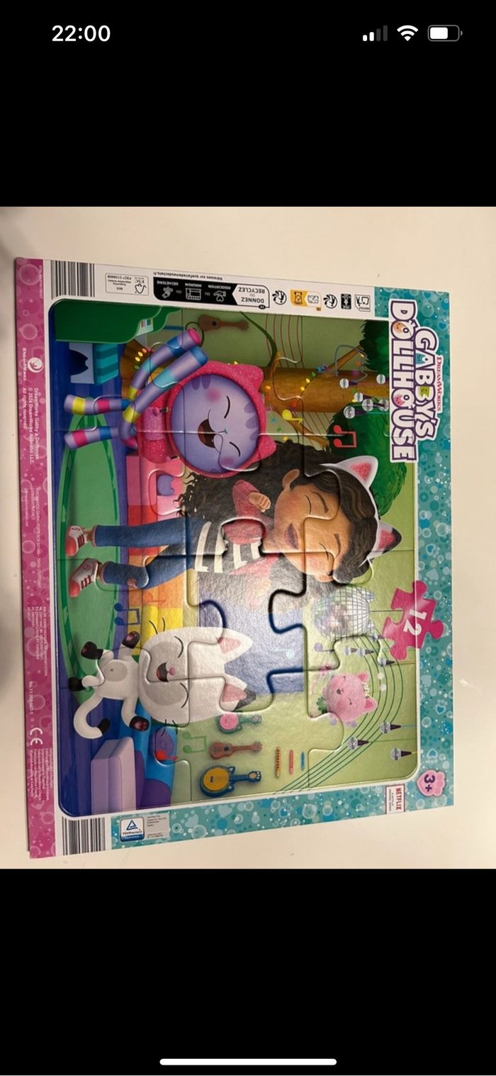 Lot de deux puzzles - photo numéro 2