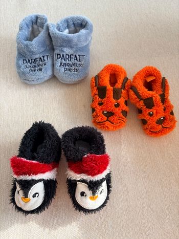 Chaussons bébé garçon