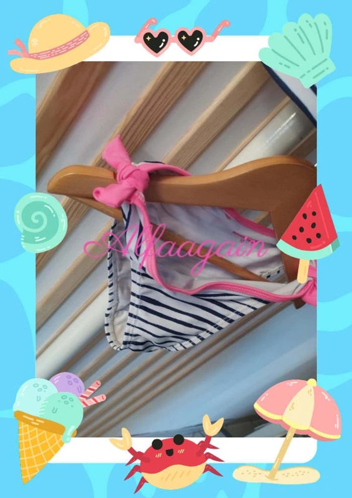 Maillot de bain bikini 10ans - photo numéro 2