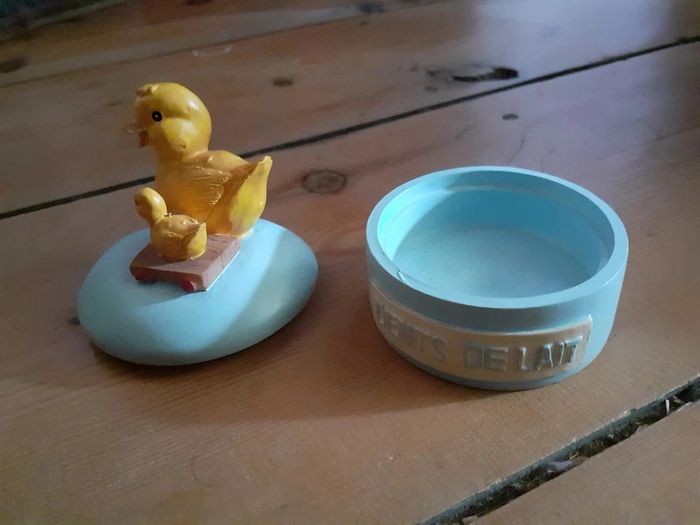 boite à Dents de lait en faience  neuve - photo numéro 2