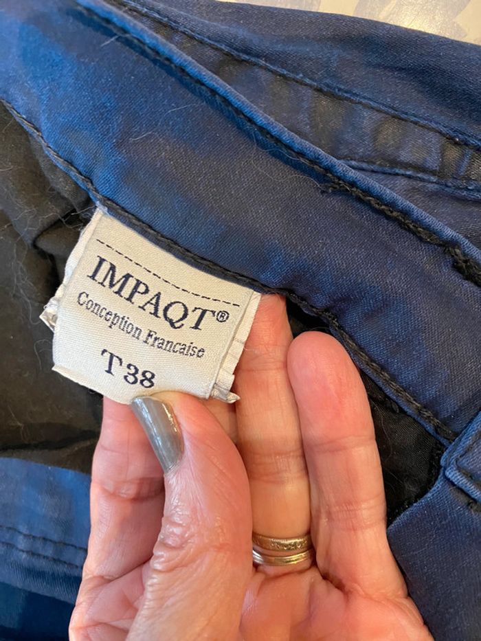 Jean effet huilé - photo numéro 7
