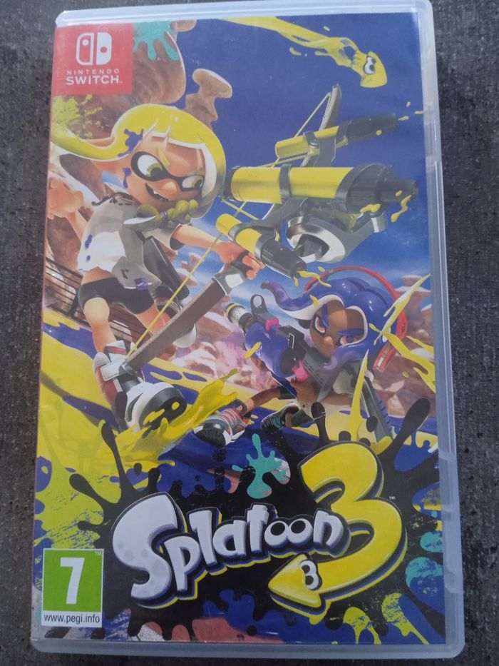 Jeu Nintendo Switch splatoon 3
