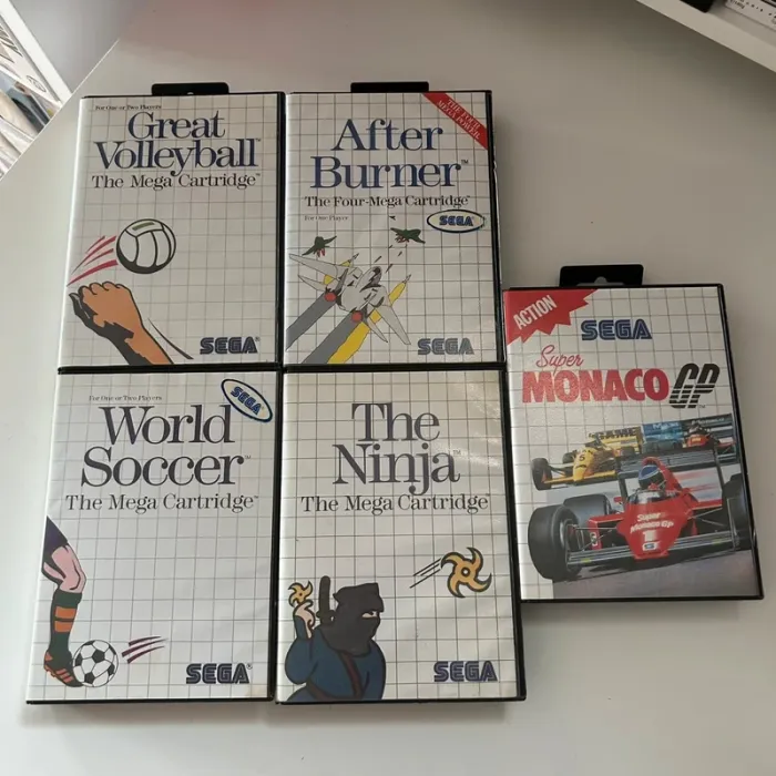 Lot jeux sega master system