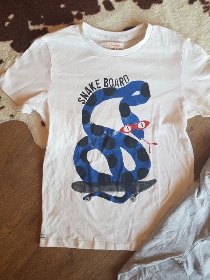 Lot de 2 tee shirts garçon catimini 12 ans - photo numéro 4