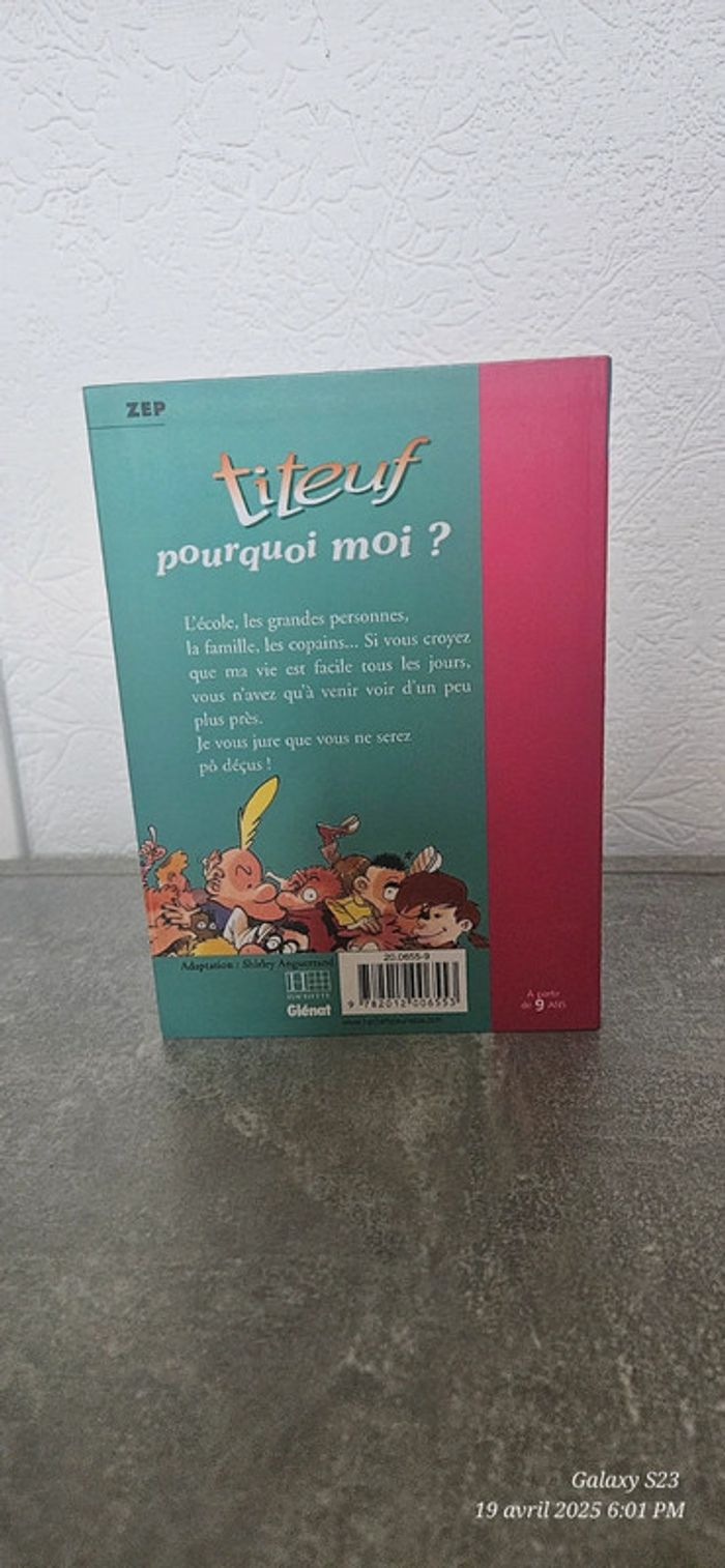 Bibliothèque rose - Titeuf - Pourquoi moi ? - photo numéro 3