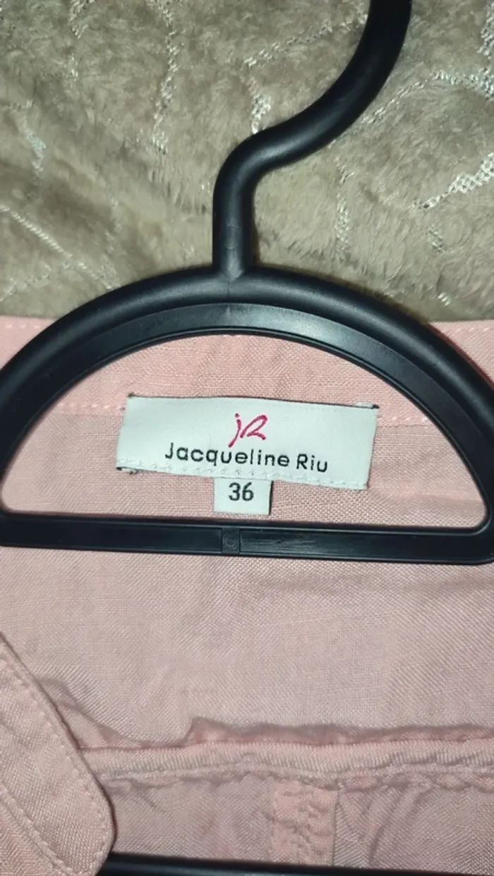Veste rose légère et courte Jacqueline Riu - photo numéro 3