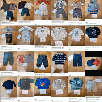 🧸 Lot hiver 6 mois 36 pièces
