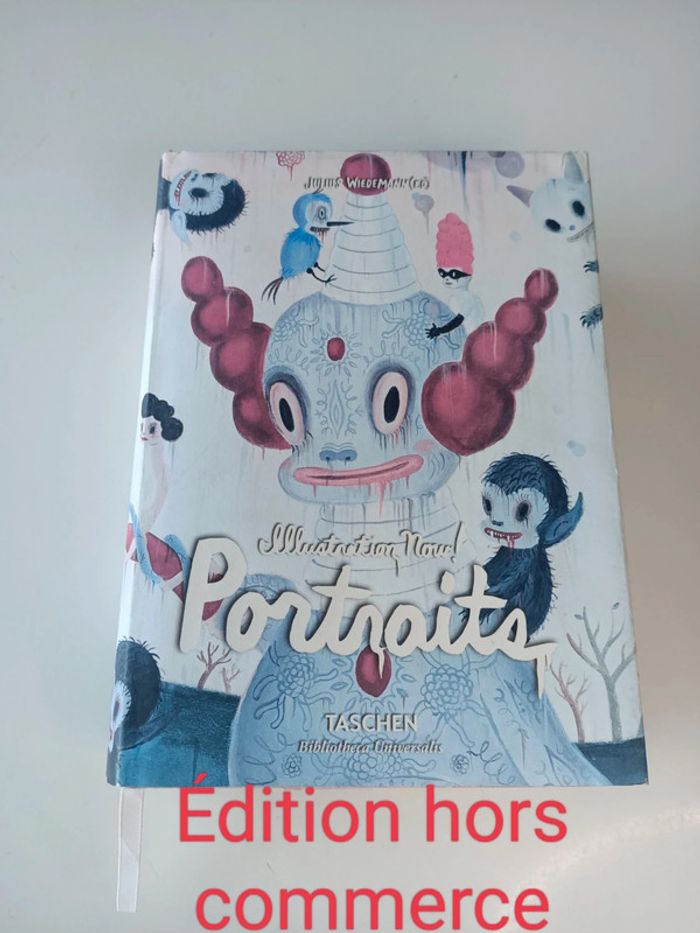 Livre illustration now! Portraits hors commerce (édition taschen italien, espagnol et portugais)