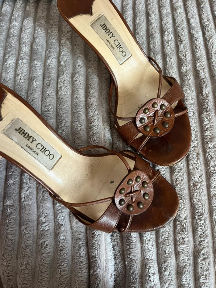 Talons Jimmy Choo authentiques - modèle “Clare Kid” - 38 - photo numéro 6