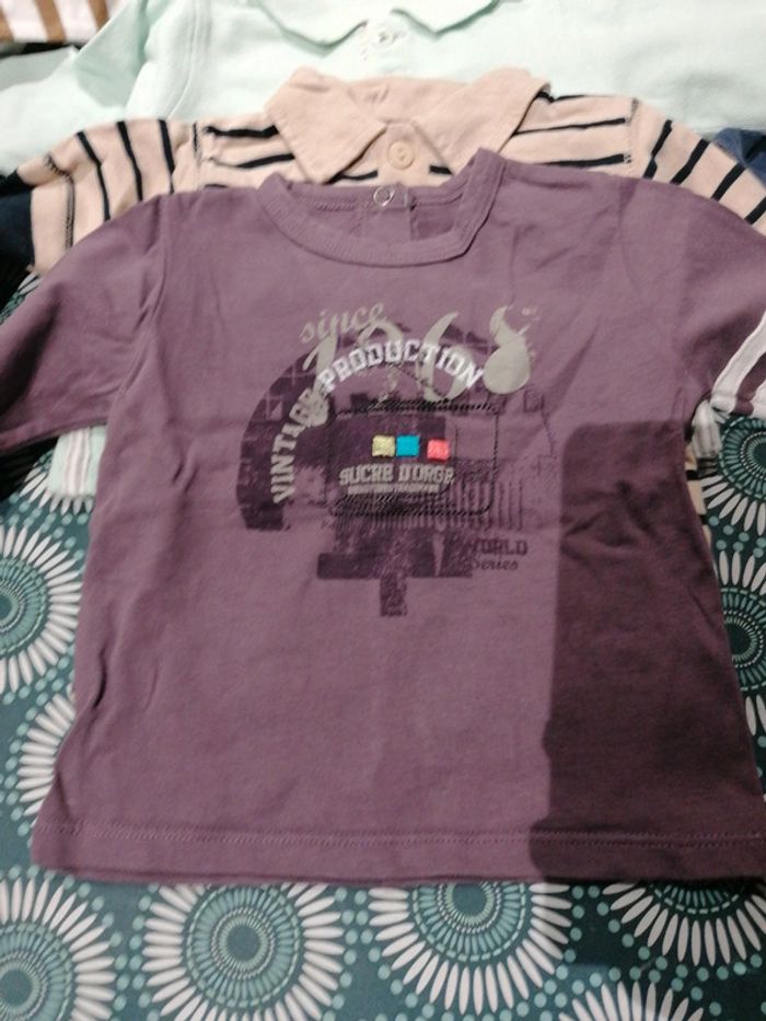 Lot 4 t-shirts manches longues - photo numéro 2
